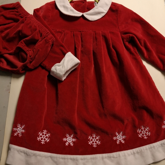 Red Velvet Holiday Dress - Picture 1 of 2